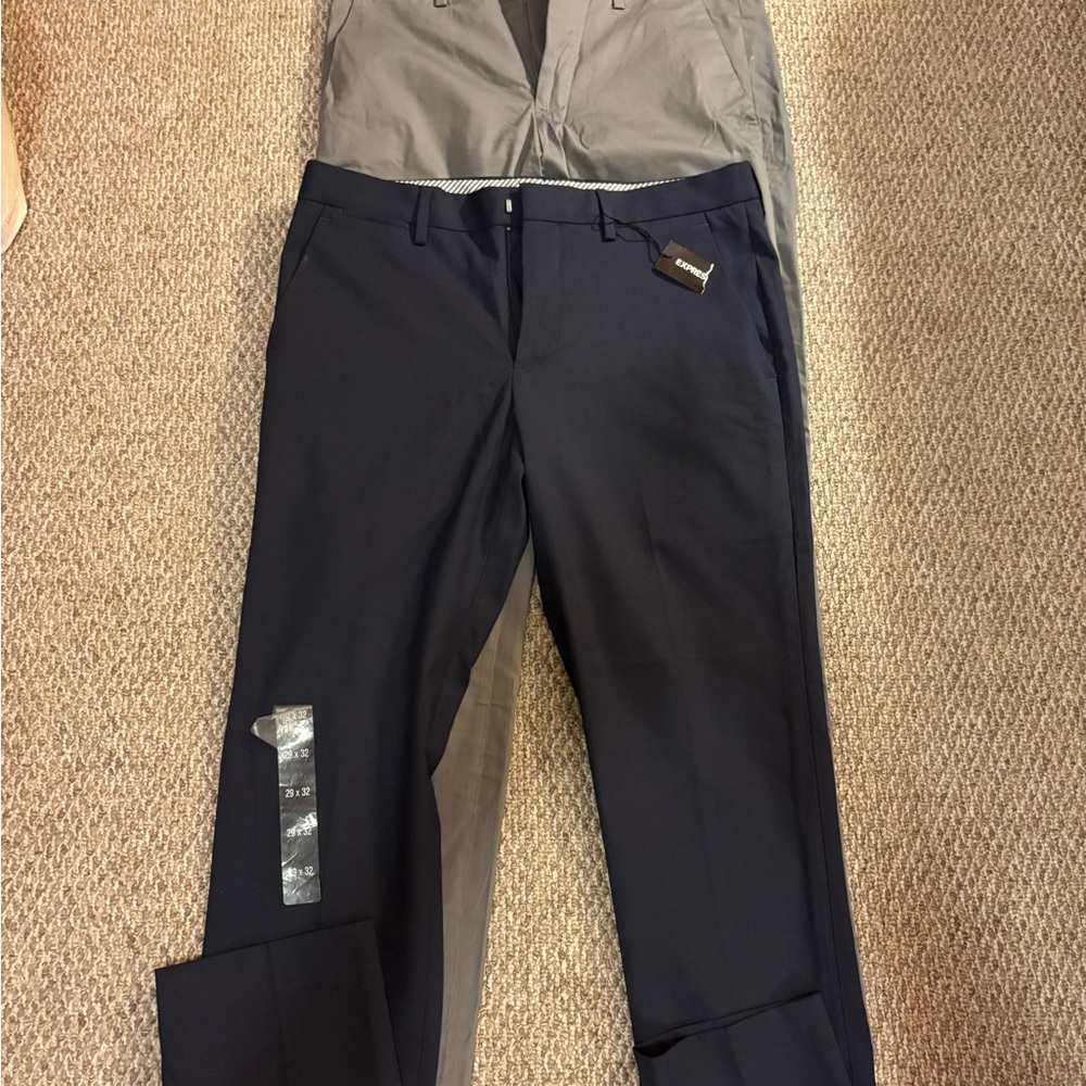 Express 2 for 1 Price Mens Extra Slim Dress Pant